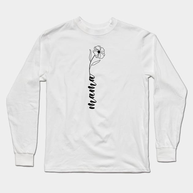 Mothers Day Gift Ideas Long Sleeve T-Shirt by Xtian Dela ✅